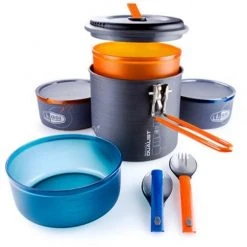 GSI Outdoors GSI Pinnacle Dualist Cooking Set Pots And Pans