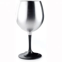 GSI Outdoors GSI Glacier Stainless Nesting Red Wine Glass