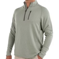 Free Fly Apparel Bamboo Fleece Quarter Zip Mens