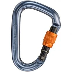 Black Diamond Anodized Mini Pearbiner Activities