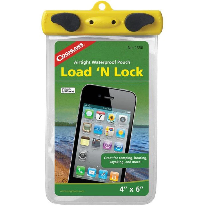 Coghlans Load N Lock Dry Pouch 4x6 1 Coghlans Load N Lock Dry Pouch 4x6