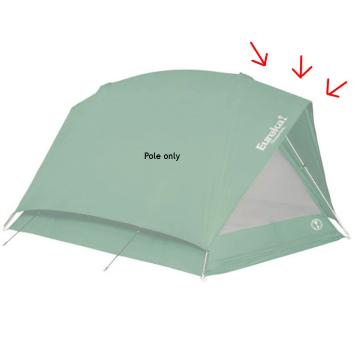 Eureka Timberline 2 Or 4 Tent Fly Rod Poles Pair Gear 1 Eureka Timberline 2 Or 4 Tent Fly Rod Poles Pair Gear