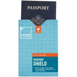 Lewis N Clark RFID Passport Shield Gear