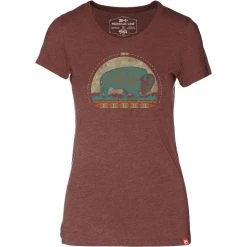 Meridian Line Petra Bison 50-50 T-Shirt Womens