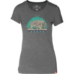 Meridian Line Petra Bison 50-50 T-Shirt Womens