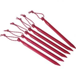 The 10 Essentials MSR Ground Hog Tent Stake 6 Piece Kit