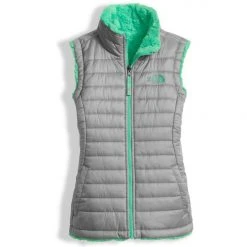 The 10 Essentials The North Face Reversible Mossbud Swirl Vest Girls