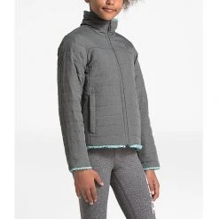 The 10 Essentials The North Face Reversible Mossbud Swirl Jacket Girls