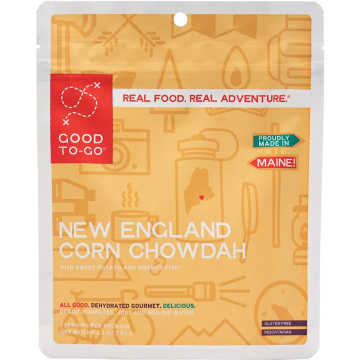 Good To-Go New England Corn Chowdah Single Serving Gear 1 Good To-Go New England Corn Chowdah Single Serving Gear