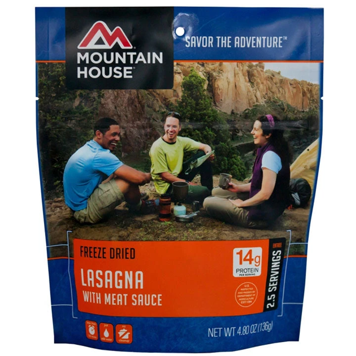 Mountain House Lasagna With Meat Sauce Pouch The 10 Essentials 1 Mountain House Lasagna With Meat Sauce Pouch The 10 Essentials