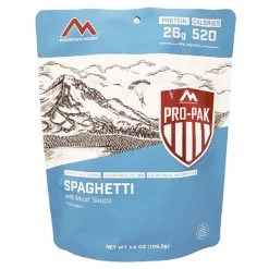 Mountain House Spaghatti With Meat Sauce Pro Pak Gear