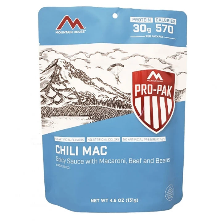 Mountain House Chili Mac With Beef Pro Pak 1 Mountain House Chili Mac With Beef Pro Pak