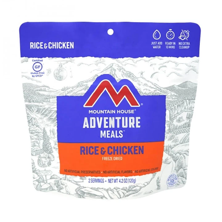 Mountain House Rice And Chicken Gluten Free Gear 1 Mountain House Rice And Chicken Gluten Free Gear