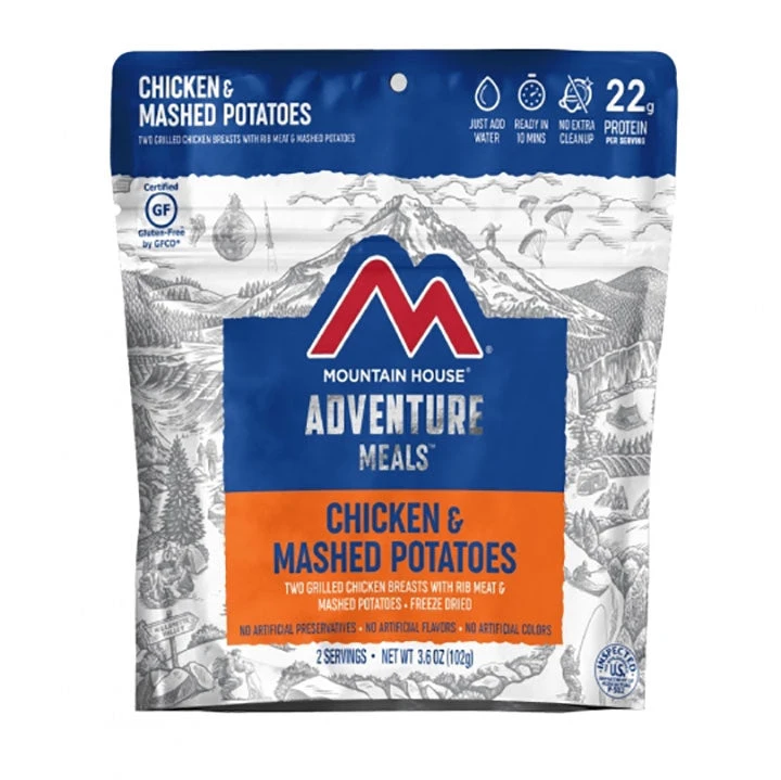 The 10 Essentials Mountain House Chicken Breast And Mashed Potatoes Gluten Free 1 The 10 Essentials Mountain House Chicken Breast And Mashed Potatoes Gluten Free