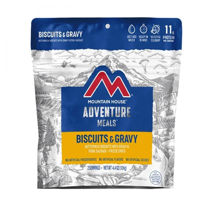 The 10 Essentials Mountain House Biscuits And Gravy 1 The 10 Essentials Mountain House Biscuits And Gravy