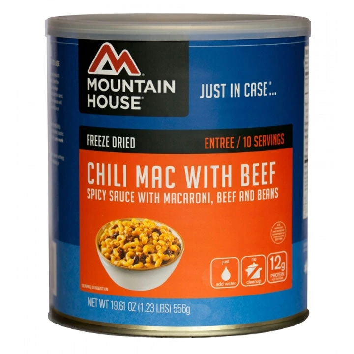 The 10 Essentials Mountain House Chili Mac With Beef Number 10 Can 1 The 10 Essentials Mountain House Chili Mac With Beef Number 10 Can