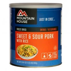 Mountain House Sweet & Sour Pork With Rice Number 10 Can The 10 Essentials