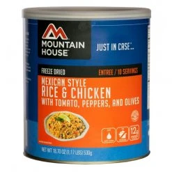 Mountain House Mexican Style Rice And Chicken Number 10 Can The 10 Essentials