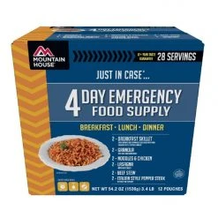 Mountain House 4 Day Emergency Food Supply
