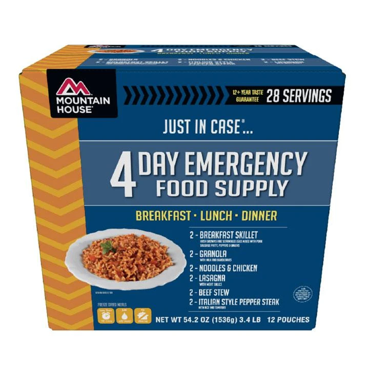 Mountain House 4 Day Emergency Food Supply 1 Mountain House 4 Day Emergency Food Supply