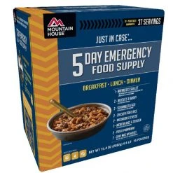 The 10 Essentials Mountain House 5 Day Emergency Food Supply