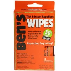 AMK Adventure Medical Kits Bens 30 Wipes 12 Pk The 10 Essentials