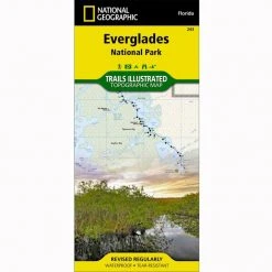 National Geographic 243 Everglades National Park Map Florida Gear
