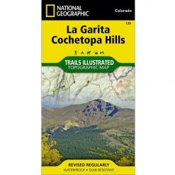 National Geographic 139 La Garita Wilderness Map Colorado