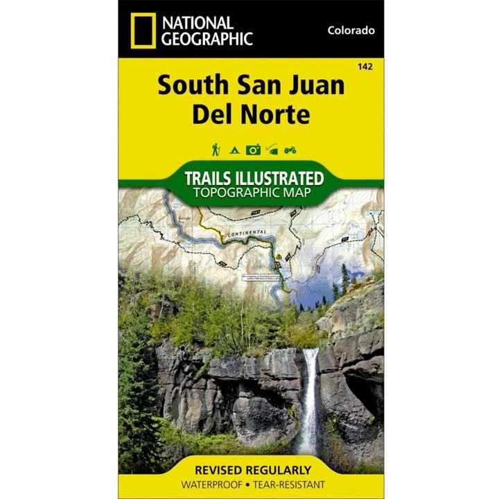 National Geographic 142 South San Juan Wilderness Map Colorado Gear 1 National Geographic 142 South San Juan Wilderness Map Colorado Gear