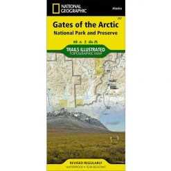 National Geographic 257 Gates Of The Arctic National Park & Preserve Trail Map The 10 Essentials