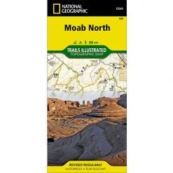 National Geographic Gear 500 Moab North Trail Map Utah