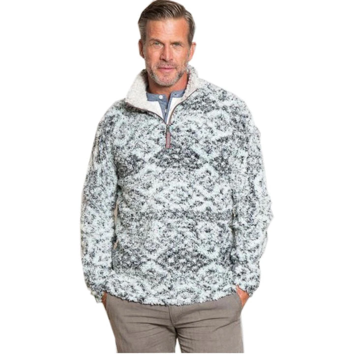True Grit Tribal Frosty Tipped 1/4 Zip Pullover Mens 1 True Grit Tribal Frosty Tipped 1/4 Zip Pullover Mens