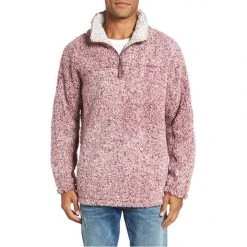 True Grit Frosty Tipped 1/4 Zip Pullover Mens