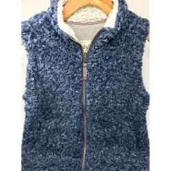 True Grit Dylan Shearling Tipped Pile Vest Womens