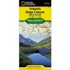 National Geographic 205 Sequoia - Kings Canyon National Park Map California Gear