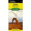 National Geographic 211 Arches National Park Map Utah
