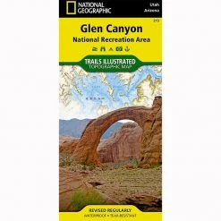 National Geographic 213 Glen Canyon & Capitol Reef Area Map Utah Arizona Gear