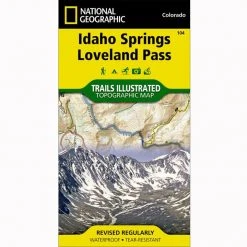 National Geographic 104 Idaho Springs - Loveland Pass Colorado The 10 Essentials