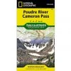 National Geographic 112 Poudre River - Cameron Pass Map Colorado Gear