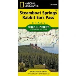National Geographic The 10 Essentials 118 Steamboat Springs - Rabbit Ears Pass Trail Map Colorado