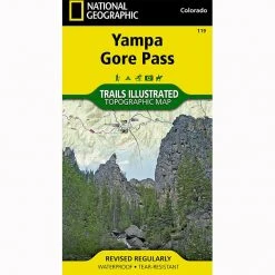 National Geographic 119 Yampa - Gore Pass Map