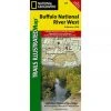 National Geographic 232 Buffalo National River West Map Arkansas