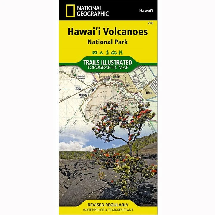 National Geographic 230 Hawaii Volcanoes National Park Map 1 National Geographic 230 Hawaii Volcanoes National Park Map