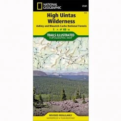 National Geographic Gear 711 High Unitas Map Utah