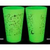Cups, Bowls, And Plates Silipint Glow O Starry Night Pint Glass