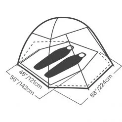 Eureka Summer Pass 2 Tent Gear