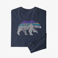 Patagonia Long-Sleeved Back For Good Responsibili-Tee Mens