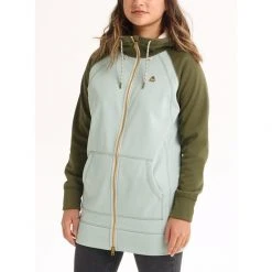 Burton Crown Long Full Zip Hoody Womens
