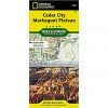 National Geographic Gear 702 Cedar Mtn Pine Valley Mtn-Outdoor Recreation Map Utah