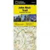 National Geographic Gear 1001 John Muir Trail Map Guid-California
